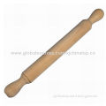 JK16102H One-piece Hard Wood Rolling Pin, 17" long